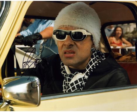 Rowan Atkinson signed 10x8 colour photo. Rowan Sebastian Atkinson CBE (born 6 January 1955) is an English actor, comedian and