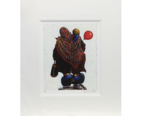 * ALEXANDER MILLAR (SCOTTISH b 1960), MAM limited edition giclee print, signed; numbered 29/295 mounted 46cm x 40cm overall