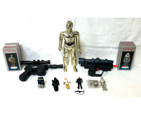 A selection of Kenner Star Wars vintage collectables A selection of Kenner Star Wars vintage collectables including 12" C-3PO