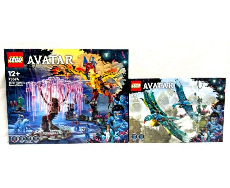 Lego Avatar Set number 75574 Toruk Makto &amp; Tree of Souls, Lego Avatar Set number 75572 Jake &amp; Neytiri's First Banshee