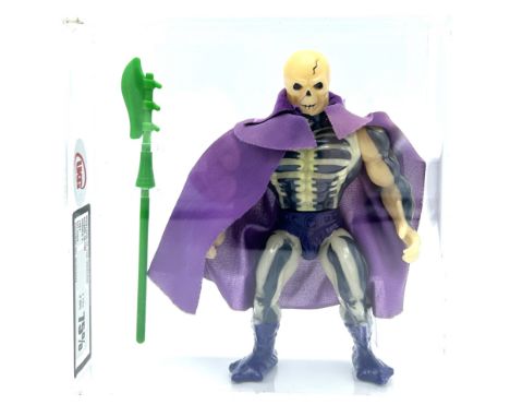 Mattel Vintage Masters of the Universe Scare Glow Series 6 1987 No COO - UKG Graded 75% 75/80. Mattel Vintage Masters of the 