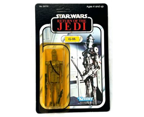 Kenner Star Wars vintage Return of the Jedi IG-88 3 3/4" figure Kenner Star Wars vintage Return of the Jedi IG-88 3 3/4" figu