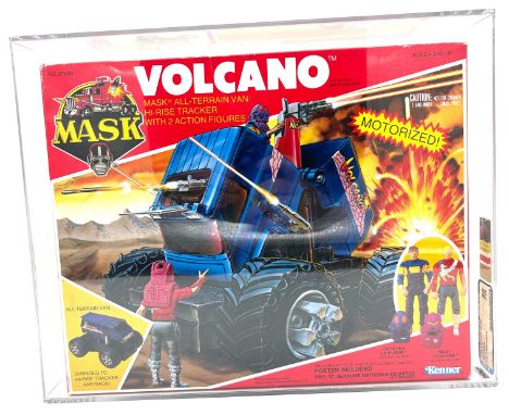 Kenner MASK vintage Volcano vehicle AFA Graded 80 Q-NM Kenner MASK vintage Volcano vehicle AFA Graded 80 Q-NM (opened unused 