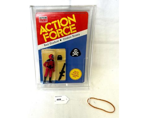 Palitoy vintage Action Force Red Shadow 3 3/4" figure Palitoy vintage Action Force Red Shadow 3 3/4" figure, Mint, within Goo