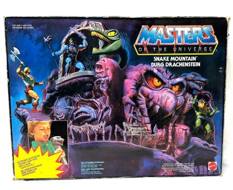 Mattel vintage Masters of the Universe Snake Mountain Play-set MIB Mattel vintage Masters of the Universe Snake Mountain Play
