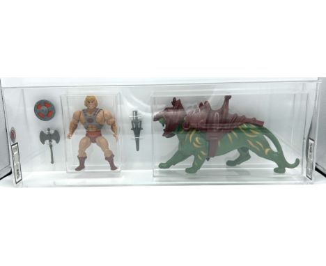 Mattel Vintage Masters of the Universe He-Man Series 1 1982 Taiwan - UKG Graded 80% 80/80 , Mattel Vintage Masters of the Uni