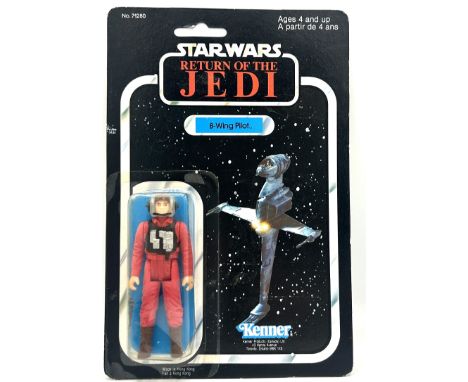 Kenner Canada Star Wars vintage Return of the Jedi B-Wing Pilot 3 3/4" figure Kenner Canada Star Wars vintage Return of the J
