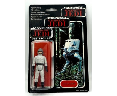 Palitoy Star Wars vintage Tri-Logo AT-ST Driver 3 3/4" figure. WEAPON ERROR Palitoy Star Wars vintage Tri-Logo AT-ST Driver 3