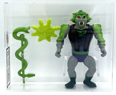 Mattel Vintage Masters of the Universe Snake Face Series 6 1987 Malaysia - UKG Graded 85% 85/85. Mattel Vintage Masters of th