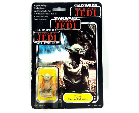 Palitoy Star Wars vintage Tri-Logo Yoda (orange snake) 3 3/4" figure Palitoy Star Wars vintage Tri-Logo Yoda (orange snake) 3