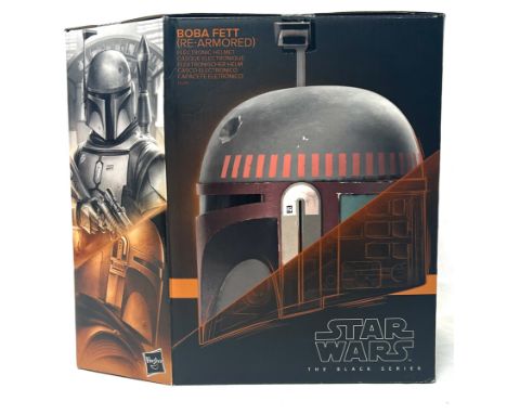 Hasbro Star Wars Black Series Boba Fett (re-armored) 1:1 scale Electronic Helmet Hasbro Star Wars Black Series Boba Fett (re-