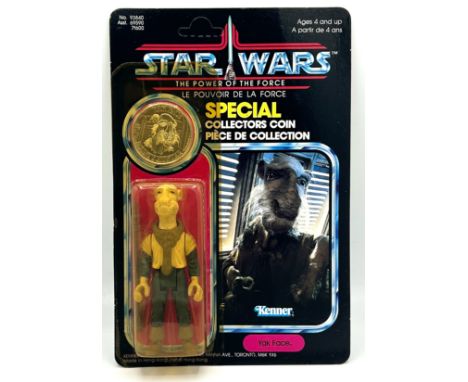 Kenner Star Wars vintage Power of the Force Yak Face 3 3/4" figure, MOC Kenner Star Wars vintage Power of the Force Yak Face 
