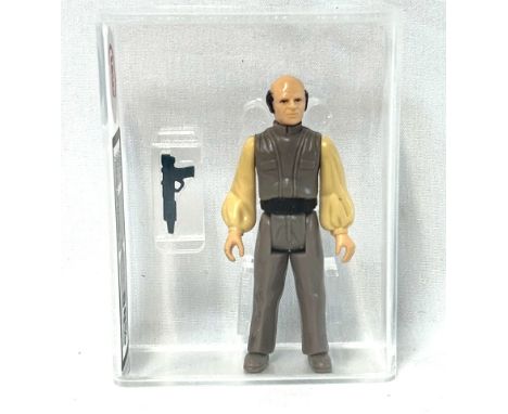 Kenner Star Wars vintage Lobot 3 3/4" figure, UKG 80% Kenner Star Wars vintage Lobot 3 3/4" figure, UKG 80%, Figure 80 Paint 