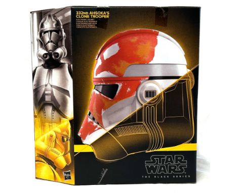 Hasbro Star Wars Black Series 322nd Ahsoka's Clone Trooper 1:1 scale Electronic Helmet Hasbro Star Wars Black Series 322nd Ah