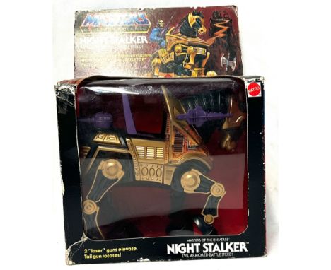 Mattel vintage Masters of the Universe Night Stalker MIB Mattel vintage Masters of the Universe Night Stalker, Near Mint comp