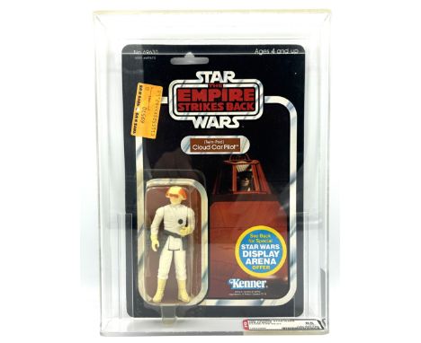 Kenner Star Wars vintage The Empire Strikes Back Cloud Car Pilot 3 3/4" figure, AFA Graded 85 Y-NM+ Kenner Star Wars vintage 