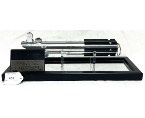 Master Replicas Star Wars The Empire Strikes Back Luke Skywalker Lightsaber 1:1 scale Prop Replica Limited Edition 1446/2500 