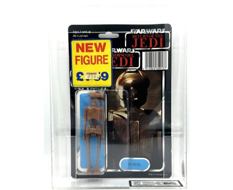 Palitoy Star Wars vintage Tri-Logo EV-9D9 3 3/4" figure, UKG Graded 85% Palitoy Star Wars vintage Tri-Logo EV-9D9 3 3/4" figu