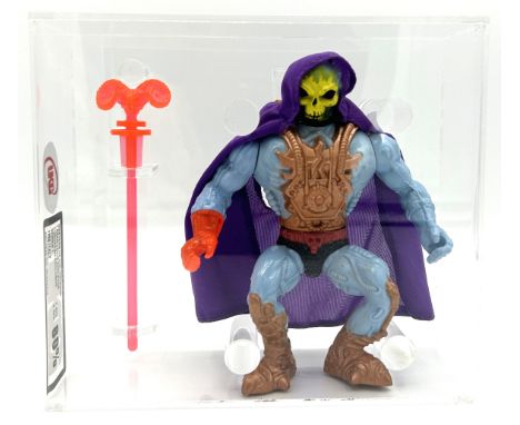 Mattel Vintage Masters of the Universe Laser Light Skeletor European Exclusive Series 7 1988 Italy - UKG Graded 80% 85/80. Ma