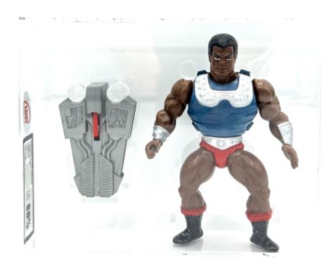 Mattel Vintage Masters of the Universe Clamp Champ Series 6 1987 Malaysia - UKG Graded 80% 80/85. Mattel Vintage Masters of t