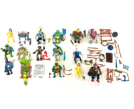 Selection of Playmates vintage Teenage Mutant Ninja Turtles figures Selection of Playmates vintage Teenage Mutant Ninja Turtl