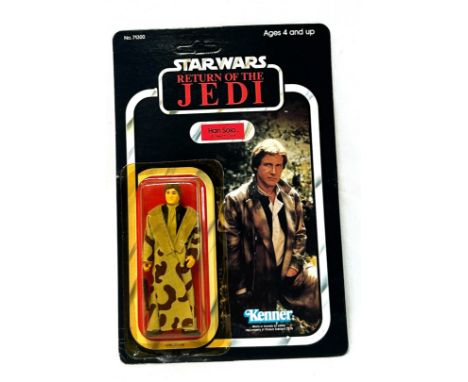 Kenner Star Wars vintage Return of the Jedi Han Solo Trench Coat 3 3/4" figure Kenner Star Wars vintage Return of the Jedi Ha