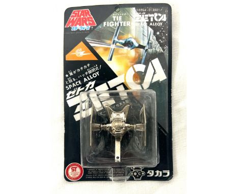Takara Star Wars vintage Zetca Space Alloy TIE Fighter Die-cast vehicle Takara Star Wars vintage Zetca Space Alloy TIE Fighte