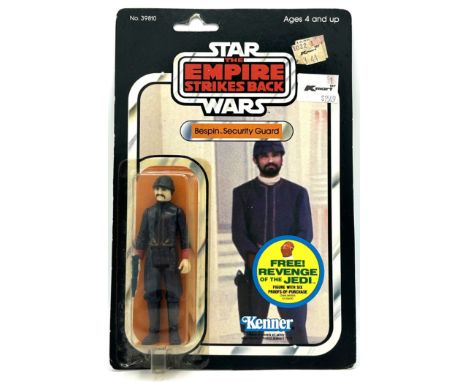 Kenner Star Wars vintage The Empire Strikes Back Bespin Security Guard (white) 3 3/4" figure Kenner Star Wars vintage The Emp