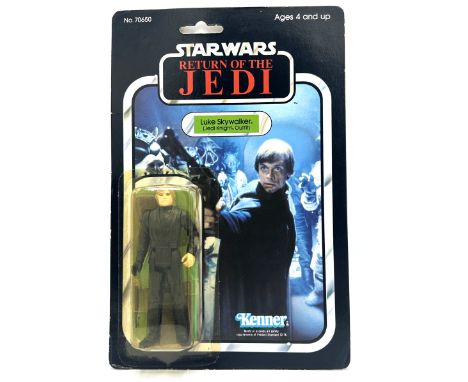 Kenner Star Wars vintage Return of the Jedi Luke Skywalker Jedi Knight (green sabre) 3 3/4" figure Kenner Star Wars vintage R
