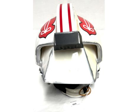 Star Wars Jedi Training 1:1 scale Prop Replica Helmet, made by Luke Kaye Props. Star Wars Jedi Training 1:1 scale Prop Replic