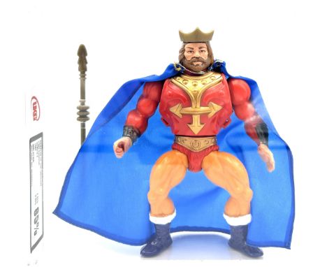 Mattel Vintage Masters of the Universe King Randor Series 6 1987 Malaysia - UKG Graded 85% 85/85. Mattel Vintage Masters of t