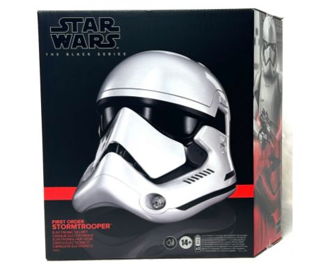 Hasbro Star Wars Black Series First Order Stormtrooper 1:1 scale Electronic Helmet Hasbro Star Wars Black Series First Order 