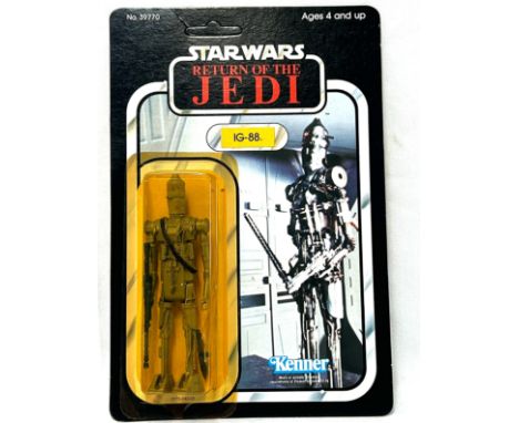 Kenner Star Wars vintage Return of the Jedi IG-88 3 3/4" figure Kenner Star Wars vintage Return of the Jedi IG-88 3 3/4" figu