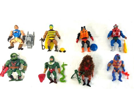 Mattel Masters of the Universe vintage figures x 8 Mattel Masters of the Universe vintage figures x 8 including Man-E-Faces, 