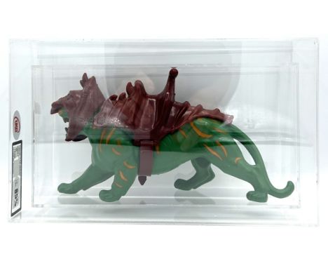 Mattel Vintage Masters of the Universe Battle Cat Series 1 1982 No Stamp - UKG Graded 85% 85/85. Mattel Vintage Masters of th