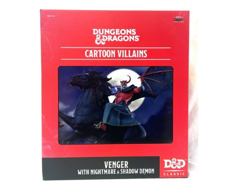 Iron Studios Dungeons &amp; Dragons Vengar with Nightmare &amp; Shadow Demon 1:10 scale figure Iron Studios Dungeons &amp; Dr