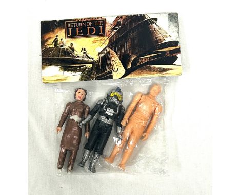 Star Wars vintage Mexican Bootleg 3 packStar Wars vintage Mexican Return of the Jedi Bootleg 3 pack, containing Princess Leia
