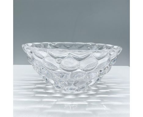 Captivating clear glass in a berry texture design. Orrefors signed. Issued: 20th centuryDimensions: 4''H x 8.25''diaManufactu