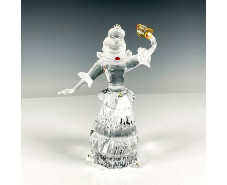 Columbine was the second piece of the Masquerade trilogy and is made from clear, frosted and color crystal. Swarovski etched 
