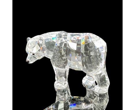 Part of the Rare Encounters series. Beautiful clear crystal figural with jet crystal eyes and nose. Swarovski backstamp. 9100