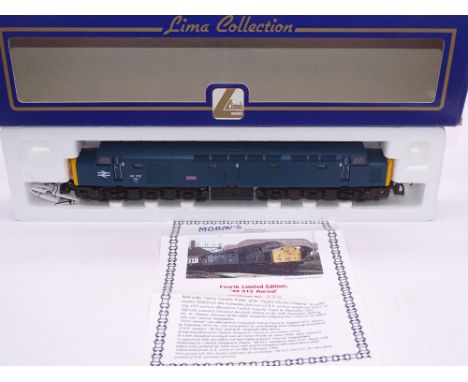 OO GAUGE - A Lima Class 40 diesel locomotive, 40012 Aureol, in BR Blue livery, #330 of 500?? (Moray's Models) E in VG box