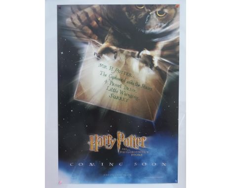 HARRY POTTER AND THE PHILOSOPHERS STONE 'ENVELOPE' TEASER DESIGN (2001)- UK One Sheet Movie Poster - 27" x 40" (68.5 x 101.5 