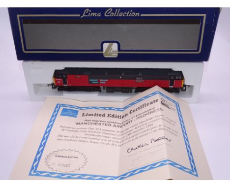 OO GAUGE - A Lima Class 47 diesel locomotive, 47726 Manchester Airport - Progress, in RES livery, #263 of 500 (Langdale) E in