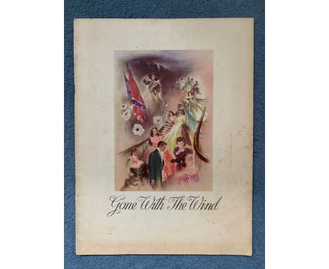 GONE WITH THE WIND (1939) - FIRST RELEASE - US Souvenir Brochure (20 pages) - 'New York City' version with art &amp; details 