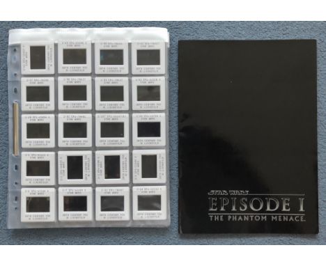 STAR WARS: EPISODE 1 - THE PHANTOM MENACE (1999) - Distribution Press and Marketing Campaign Set which includes 113 x transpa