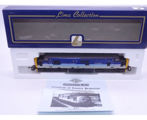 OO GAUGE - A Lima Class 37 diesel locomotive, 37425 Concrete Bob, in Regional Railways livery, #432 of 550 (Rails of Sheffiel
