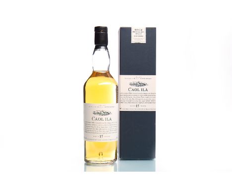 CAOL ILA AGED 15 YEARS FLORA & FAUNASingle Malt Scotch Whisky. 70cl, 43% volume, in carton. CONDITION REPORT: Seal: very good