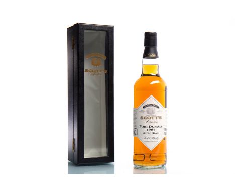 PORT DUNDAS 1964 SCOTT'S SELECTION AGED OVER 45 YEARSSingle Grain Scotch Whisky. Distilled 1964, bottled 2010. 70cl, 41.1% vo