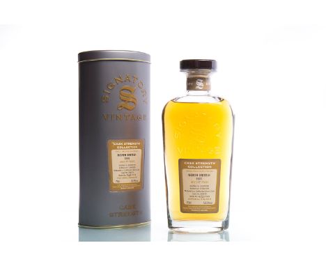 NORTH BRITISH 1991 SIGNATORY VINTAGE AGED 17 YEARSSingle Grain Scotch Whisky. Distilled 20th September 1991, matured in Calif