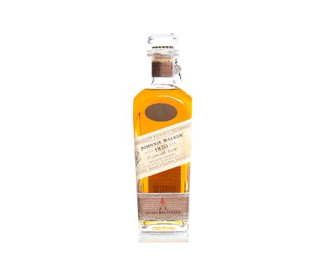 JOHNNIE WALKER 1820 SPECIAL BLENDBlended Scotch Whisky. Bottle no. A006285. 700ml, 40% volume. CONDITION REPORT: Capsule: Ver